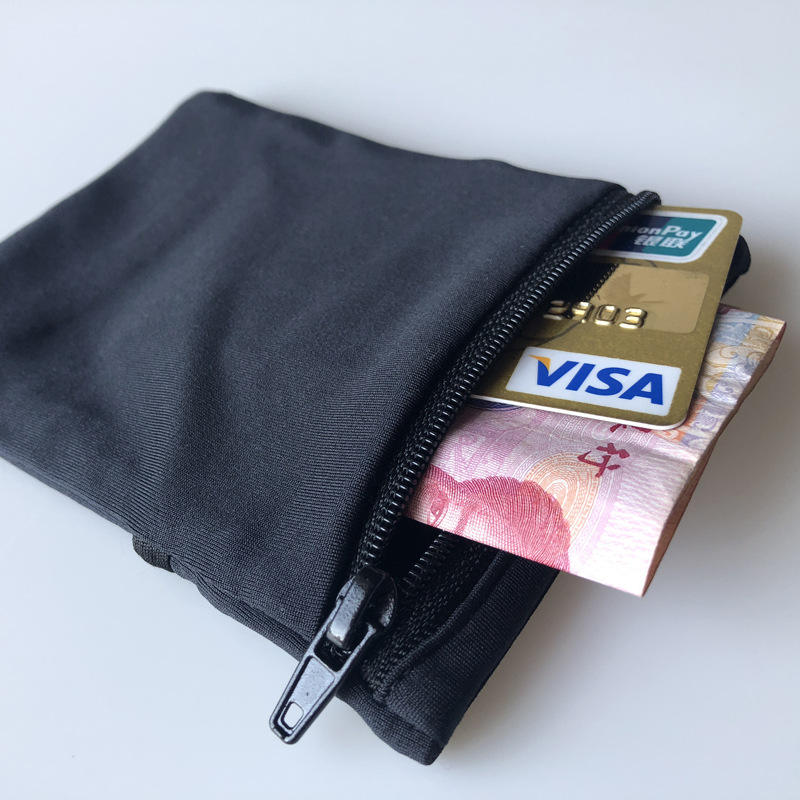 Bolsa de Pulso e Alça de Telefone em Lycra Spandex – Braçadeira Elástica de Corrida para Ginásio, Caminhadas e Viagens