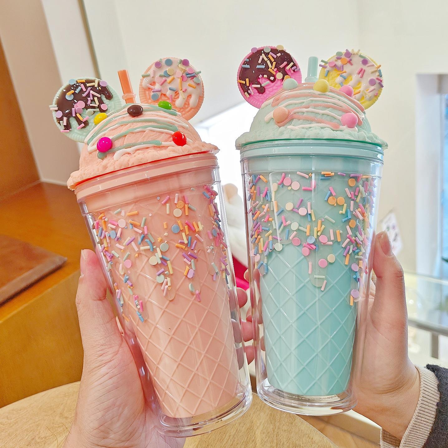Copo Isotérmico para Parfait de Gelado – Copo Isolado com Palhinha