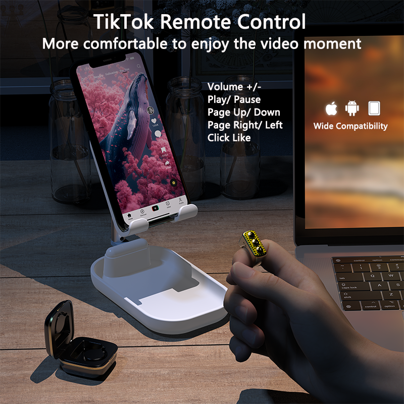 Diamond Smart Ring & Media Remote