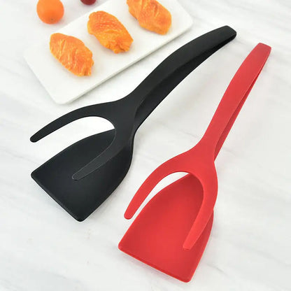2-in-1 Spatula Tongs for Cooking