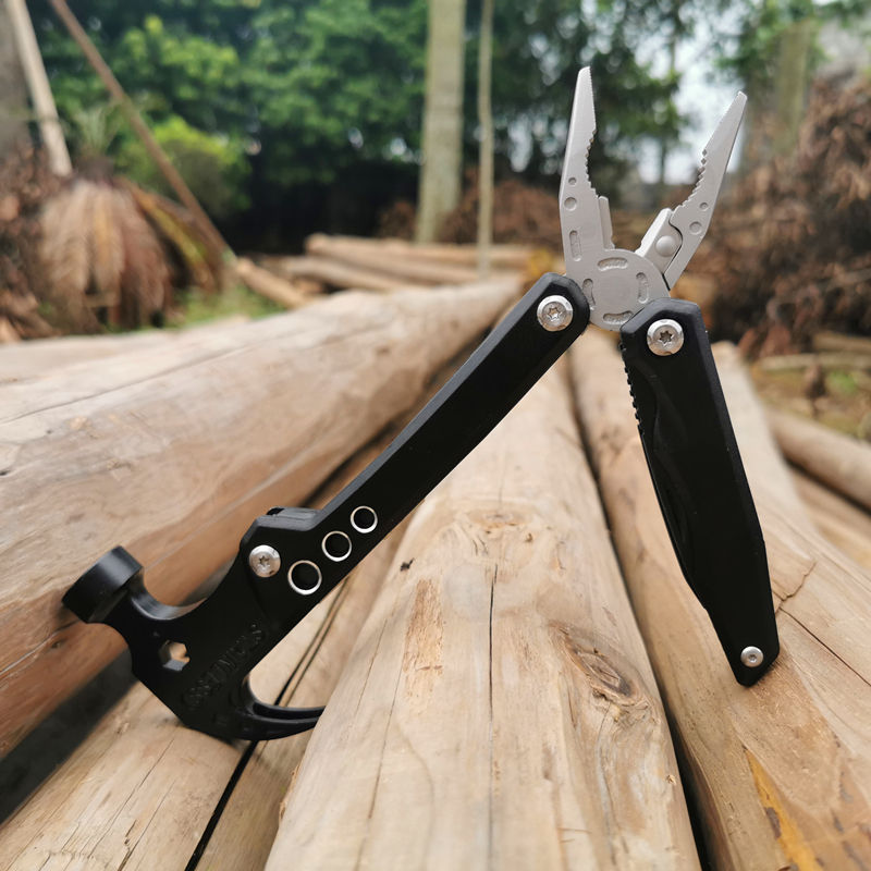 15-in-1 Multi-Tool Hammer & Pliers – Folding Stainless Steel Survival Gear for Camping, Hiking & EDC