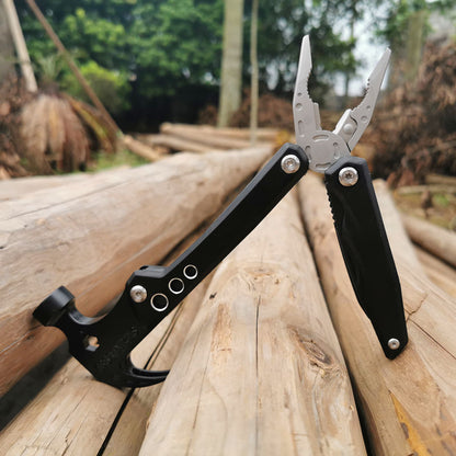 15-in-1 Multi-Tool Hammer & Pliers – Folding Stainless Steel Survival Gear for Camping, Hiking & EDC