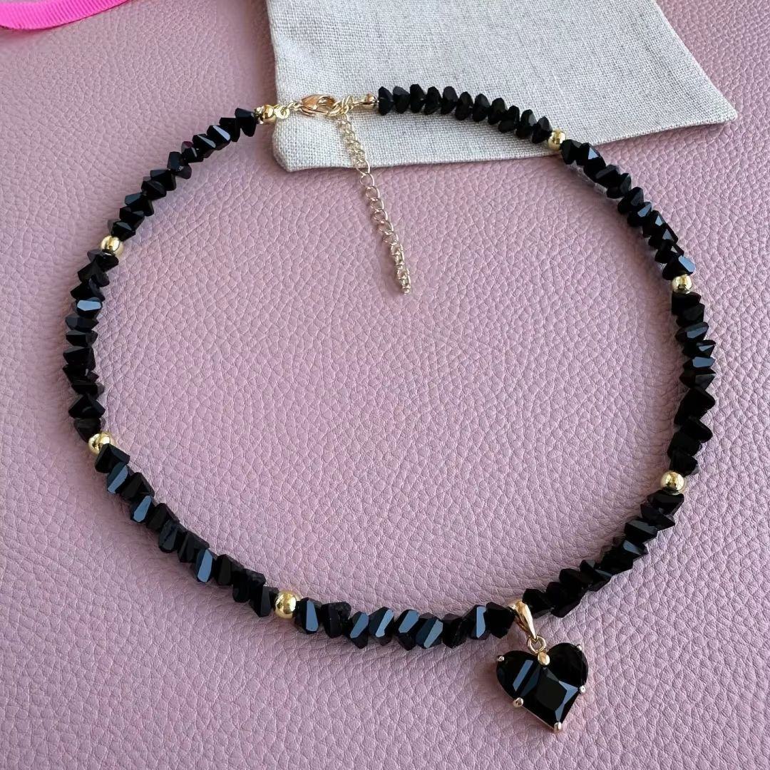 Collar de circonitas Corazón de Cristal