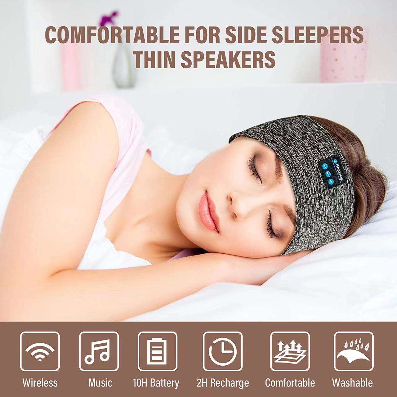 Fita de Dormir Bluetooth com Auriculares Sem Fios