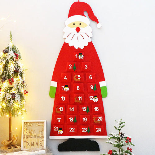 DIY Felt Snowman Advent Calendar – Hanging Countdown to Christmas for Kids