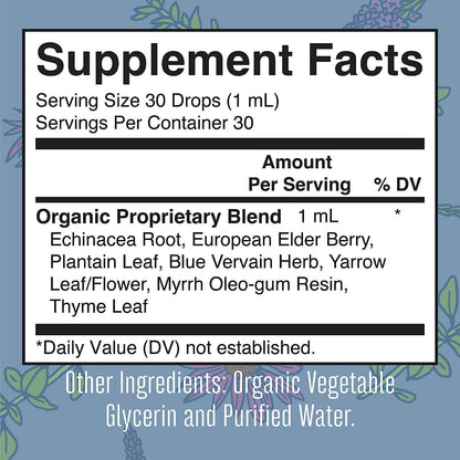 Organic Lymphatic Support Drops
