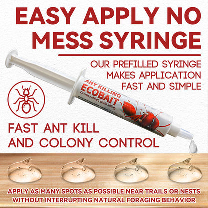 Advanced Ant Bait Gel Trap - 10g Syringe