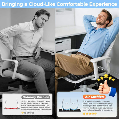 Almofada de Viagem Ergonómica com Células de Ar 3D