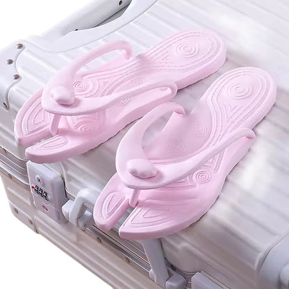 Chinelos de Viagem Dobráveis Portáteis