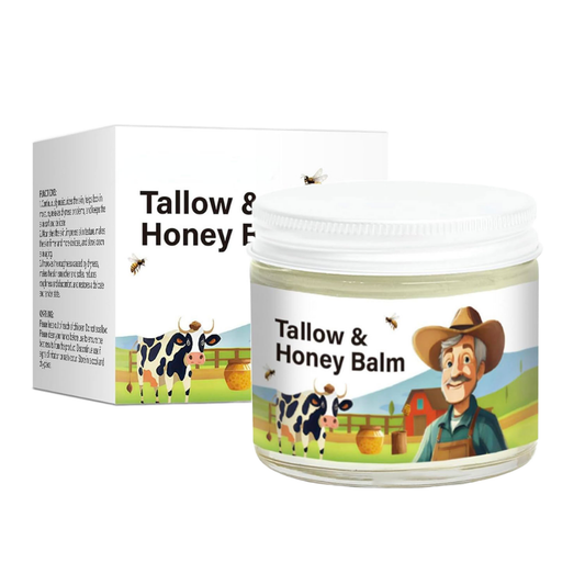 Natural Whipped Tallow & Honey Balm