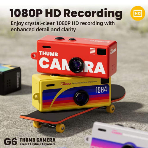 Mini Digital Camera with 0.96 Inch Screen – Portable 1080P Micro Camcorder for Travel & Gifts