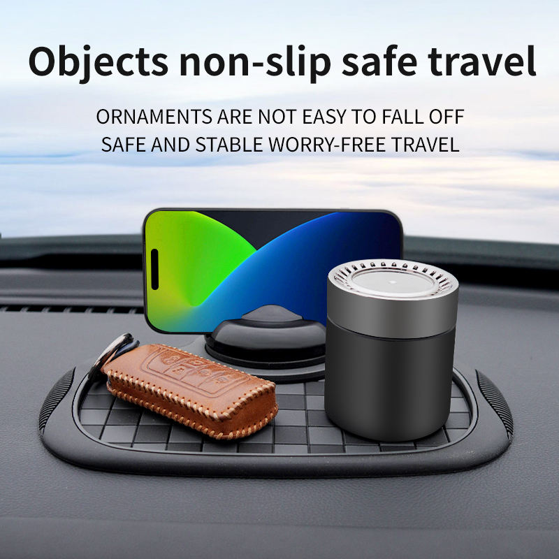 2-in-1 Dashboard Car Phone Mount with Non-Slip Mat