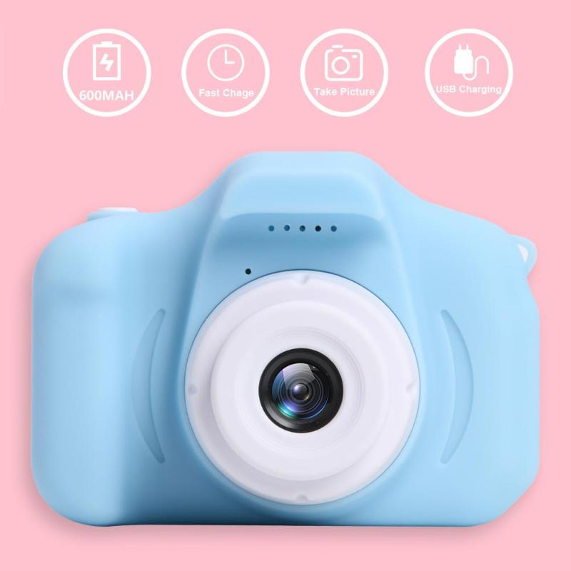 Cámara digital para niños con pantalla de 2 pulgadas