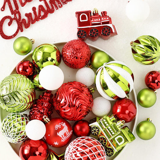 Colorful Decorative Hanging Christmas Balls – Shatterproof Ornaments for Tree, Home & Party Décor