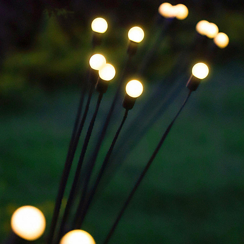 Solar RGB Firefly Lamp – Outdoor Garden Path Light