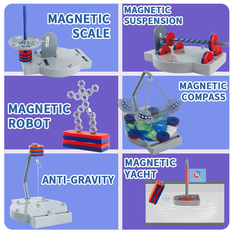 12-in-1 Anti-Gravity Magnetic Science Experiment Kit