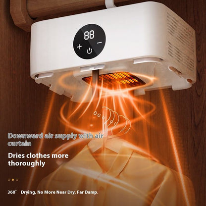 Secador Elétrico Portátil Dobrável – Mini Secador Inteligente de Viagem para Casa e Espaços Pequenos