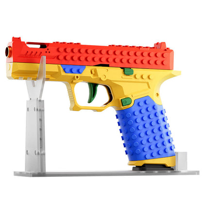 Build & Launch Block Shooter Toy Set – DIY Action Brick Gun