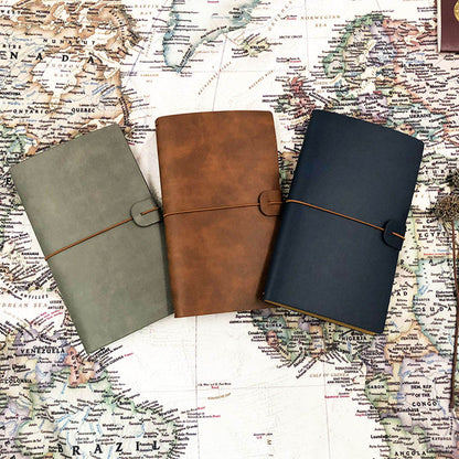 Premium Refillable Leather Traveler's Journal