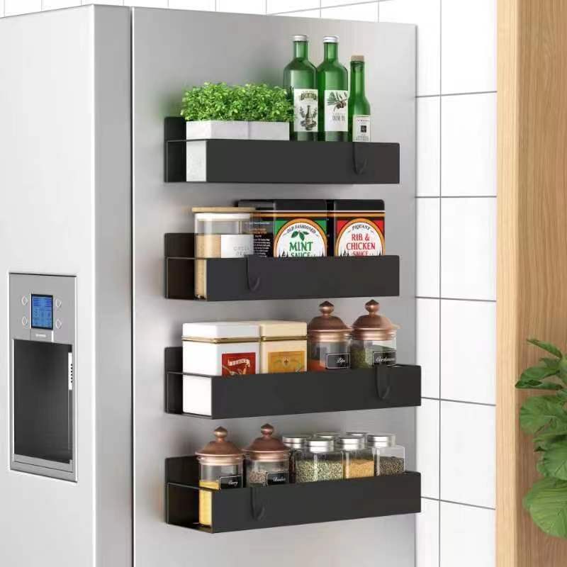 Prateleira Lateral Magnética para Frigorífico e Suporte para Especiarias