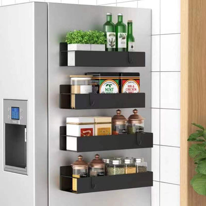 Prateleira Lateral Magnética para Frigorífico e Suporte para Especiarias