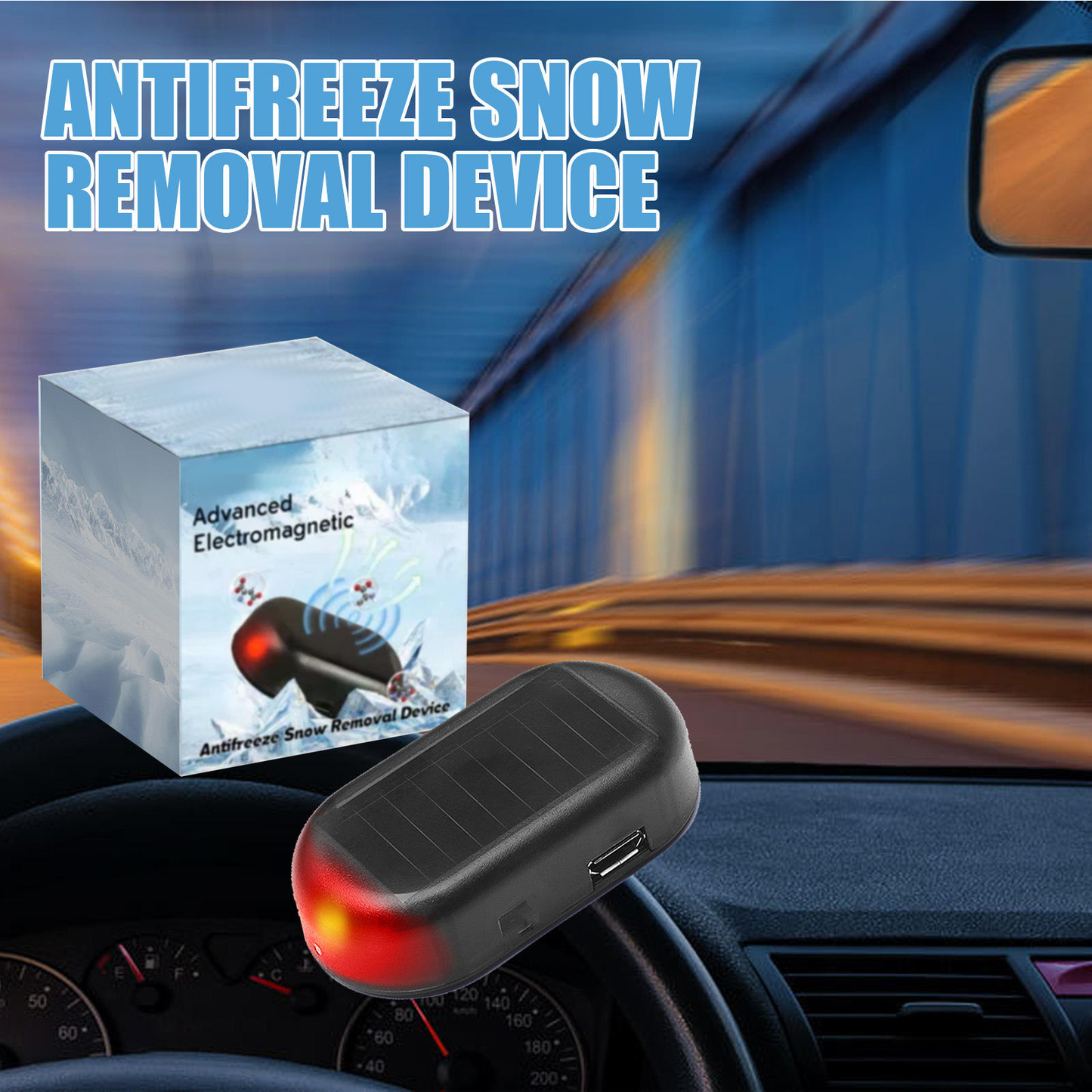 Dispositivo de Proteção Anti-Gelo e Neve para o Para-brisas do Carro