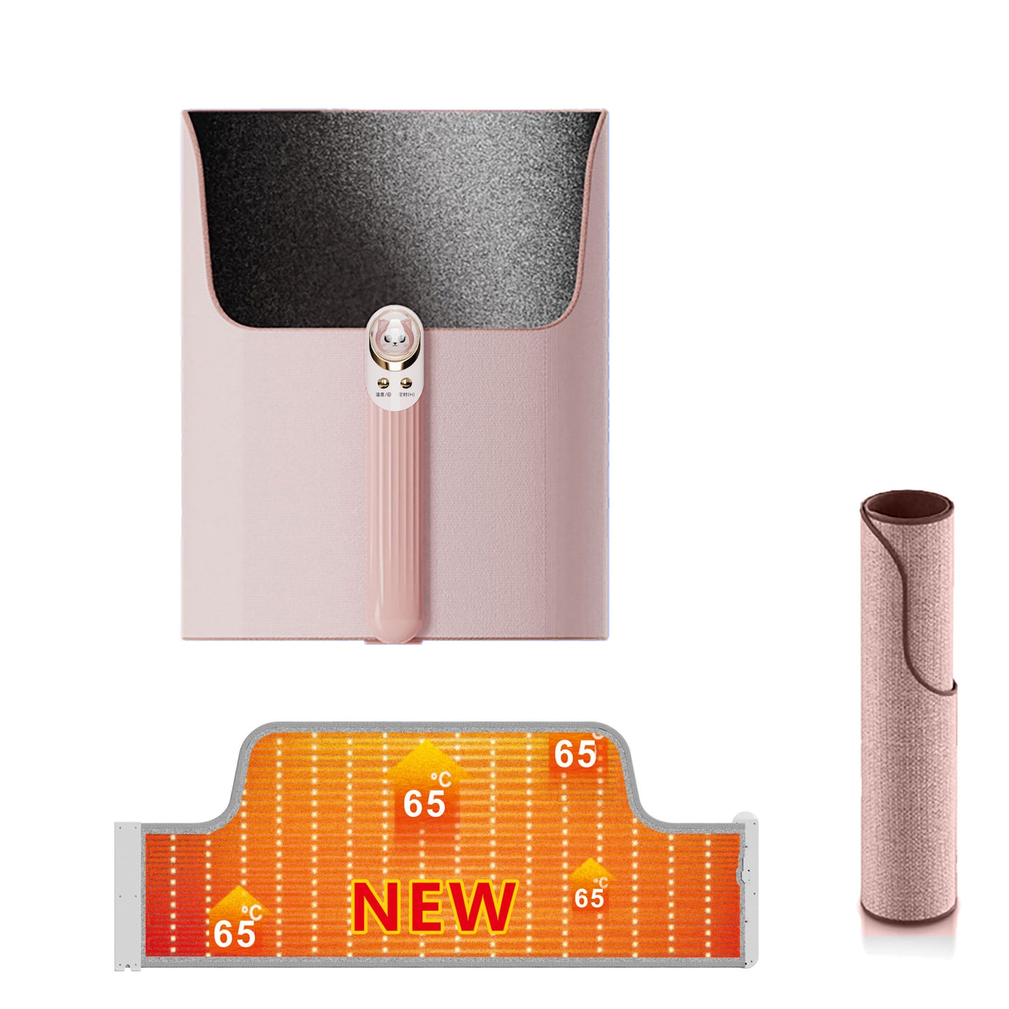 Portable Electric Radiant Heater – Energy-Saving 90W