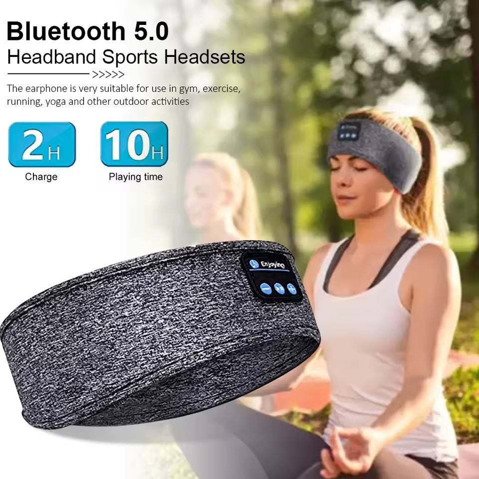 Fita de Dormir Bluetooth com Auriculares Sem Fios
