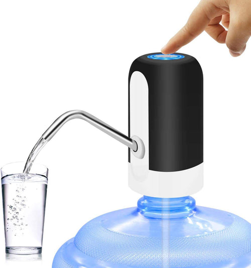 Dispensador de bomba de agua recargable por USB para botella