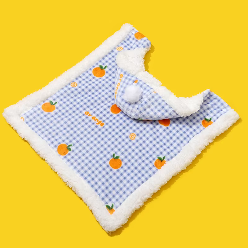 Capa de Gato em Lã Suave com Chapéu – Capa Convertível Aconchegante e Pijama para Gatos