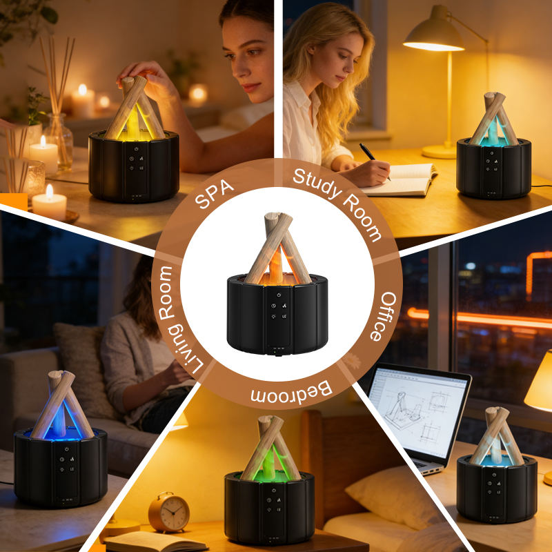 Difusor de aroma ultrasónico con control remoto