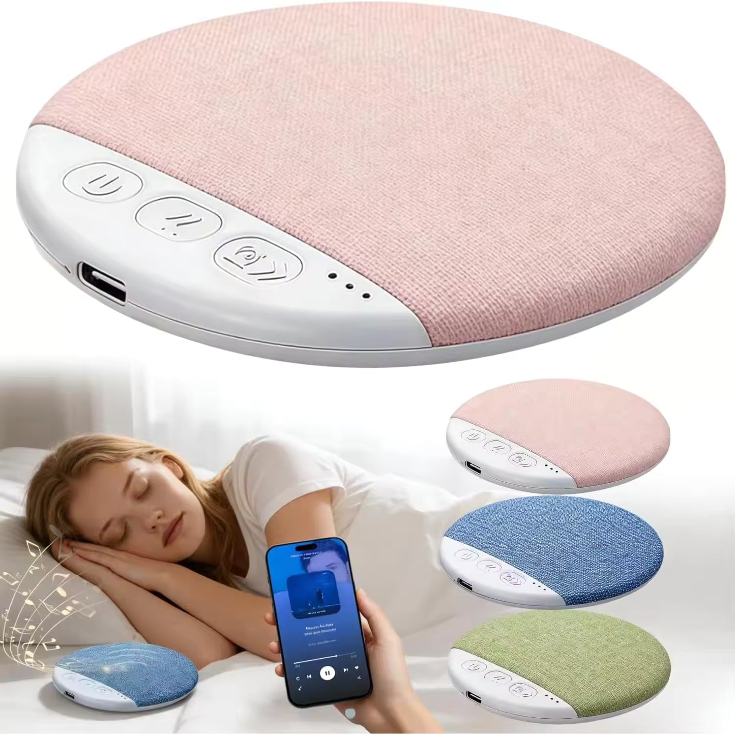 Altavoz de almohada inalámbrico ultrafino