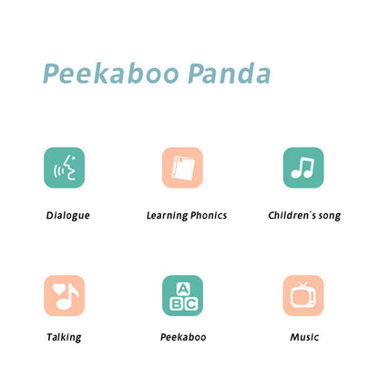 Peekaboo Panda Interactive Singing Plush Toy