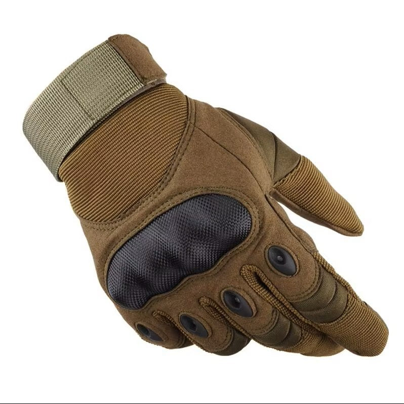 Heavy-Duty Tactical Work Gloves – Impact Resistant Hard Knuckle Protection