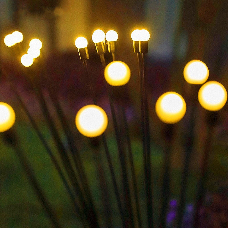 Solar RGB Firefly Lamp – Outdoor Garden Path Light