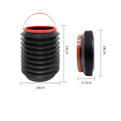 Folding Car Bucket & Trash Can - Waterproof Multifunctional Car Bucket