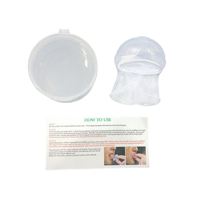Boquilla antironquidos para retener la lengua