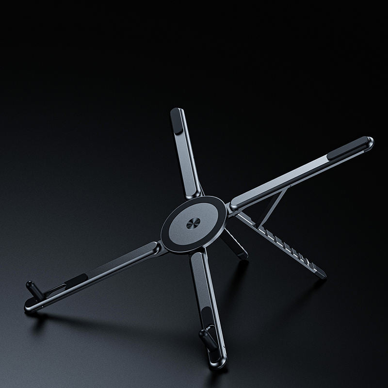 Suporte Ajustável de Alumínio para Portátil – Elevador Portátil Ergonómico Multi-Ângulo para MacBook e PC