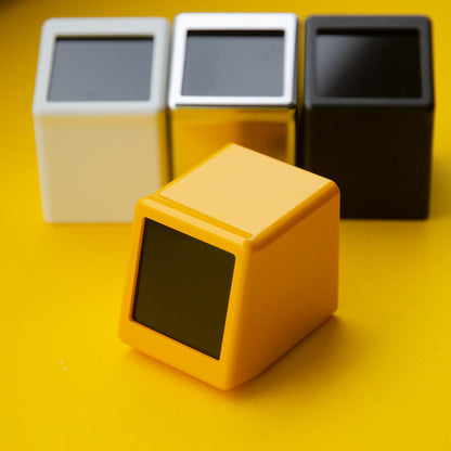 Reloj despertador inteligente con Wi-Fi, pantalla de clima y animación GIF