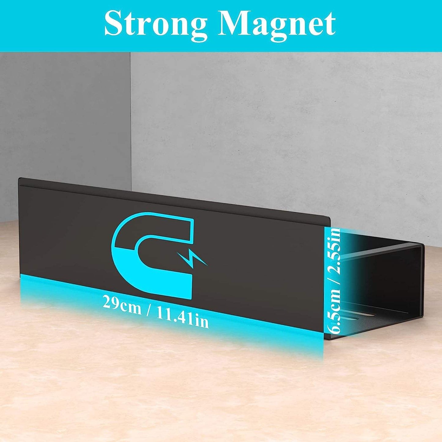 Prateleira Lateral Magnética para Frigorífico e Suporte para Especiarias