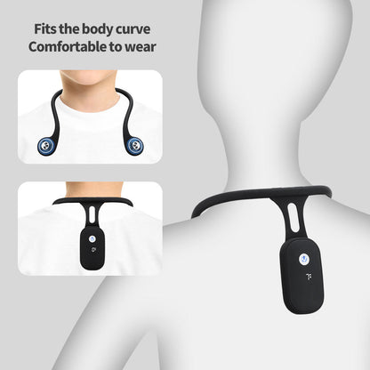 Intelligent Orthosis Elf Posture Corrector – Smart Vibration Reminder for Cervical Spine, Humpback Prevention & Sitting Posture Trainer for Kids and Adults