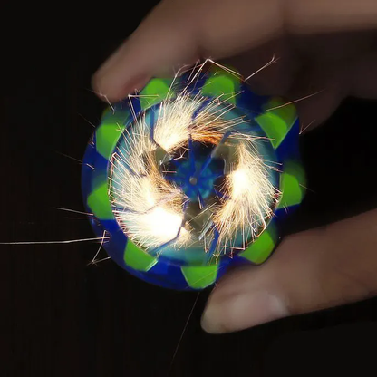 Fireworks Spinning Luminescent Gyro Toy