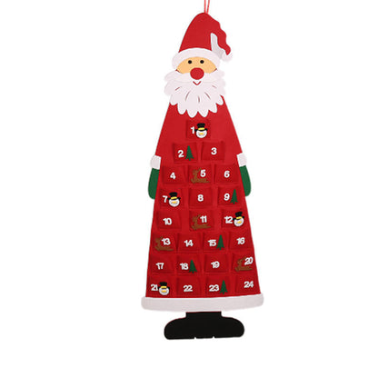 DIY Felt Snowman Advent Calendar – Hanging Countdown to Christmas for Kids