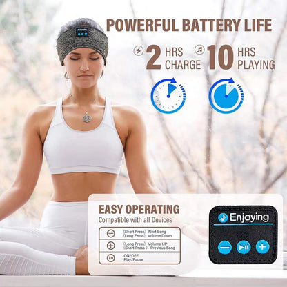 Fita de Dormir Bluetooth com Auriculares Sem Fios