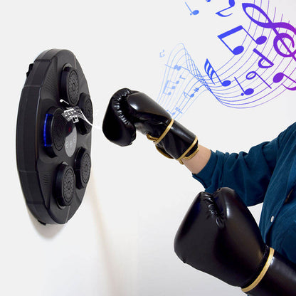 Alvo de Boxe Interativo Musical para Casa – Treinador de Punches LED