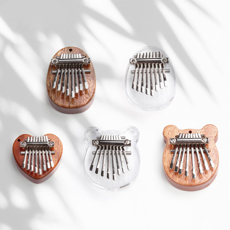Mini Kalimba de Bolsillo de 8 Teclas