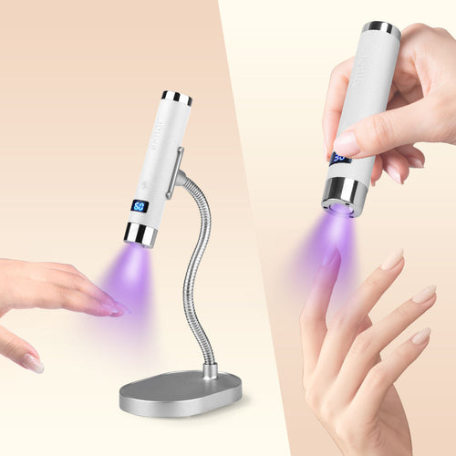 Mini Lámpara de Uñas Portátil G1 UV/LED – Curado Rápido de Esmalte en Gel con Sensor de IA