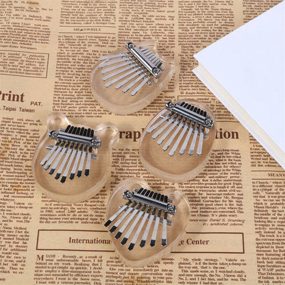 Mini Kalimba de Bolsillo de 8 Teclas