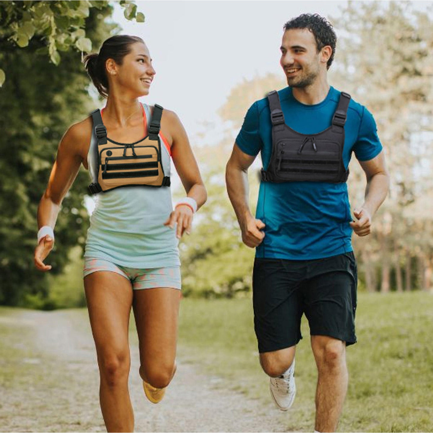 Mala de Peito Desportiva Antirroubo Ultraleve