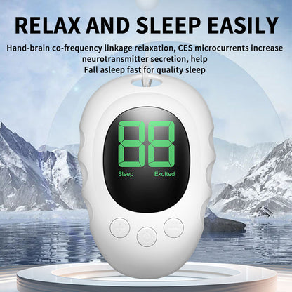 Handheld Pulse Sleep Aid Device – Microcurrent Relaxation Tool for Anxiety & Stress Relief